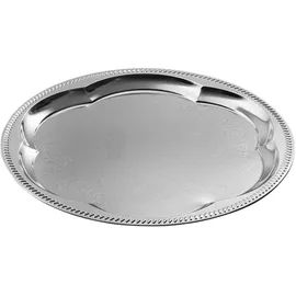 APS Servierplatte silber 35,0 x 35,0 cm, 1 St.