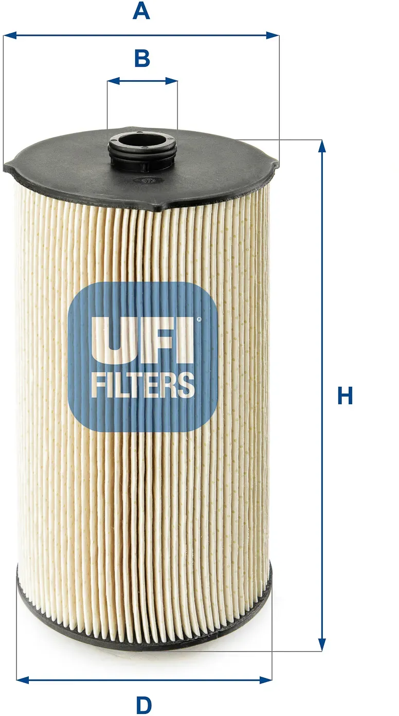 UFI 2604400 109mm für Iveco