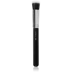 MAC Cosmetics Brush 130S Short Duo Fibre kleiner Pinsel zum Auftragen von flüssigen, cremigen sowie pudrigen Produkten 1 St.
