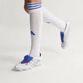 adidas Predator Elite FG Herren Cloud White/Zero Met/Team Royal Blue 43 1/3
