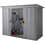 YardMaster Titanium 64 PZ 1,98 x 1,19 m silber
