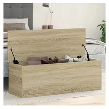 vidaXL Truhe Sonoma-Eiche 102 x 35 x 35 cm 1-tlg. braun