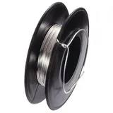 Rayher Silberdraht mit Kupferkern 0,6 mm 10 m Basteldraht