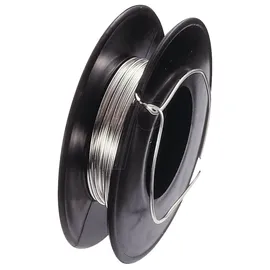 Rayher Silberdraht mit Kupferkern 0,6 mm 10 m Basteldraht
