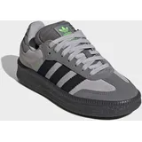Sneaker ADIDAS ORIGINALS "SAMBA XLG", Mädchen, Gr. 38, grau four, core schwarz, grau four, Leder, Schuhe Sneaker, für Kinder & Jugendliche