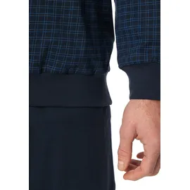 SCHIESSER Pyjama Comfort Essentials Blau M (48)