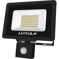 LUXULA LX400123 - LED-Flutlicht, 50 W, 3000 K 5000 lm, IP65, Bewegungsmelder,