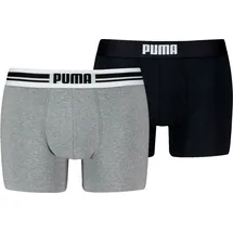 Puma EVERYDAY PLACED LOGO BOXERS 2P« Packung, 2er Pack, mit Logo Webbund,