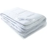 Aqua-Textil Soft Touch Sommer Bettdecke 150 x 220 cm leichte Steppdecke ca 880g Füllung atmungsaktiv Sommerdecke Oeko-TEX