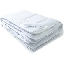 Aqua-Textil Soft Touch Sommer Bettdecke 150 x 220 cm leichte Steppdecke ca 880g Füllung atmungsaktiv Sommerdecke Oeko-TEX