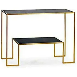 Eingangsbereich BIG-S3605005 Schwarz Gold Metall Kristall