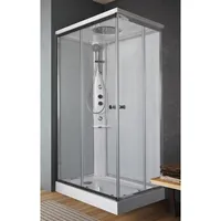 Glass 1989 Komplettdusche Archimede 120x80