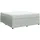 vidaXL Boxspringbett 180 x 200 cm Hellgrau