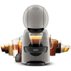 Krups Nescafé Dolce Gusto Piccolo XS Kapselmaschine – Taupe, 0,8 l Wassertank, 1500 W