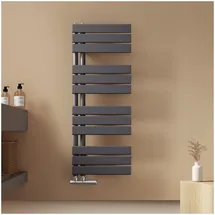 EMKE Badheizkörper 1000 x 400 mm 478 W Anthrazit Seitenanschluss