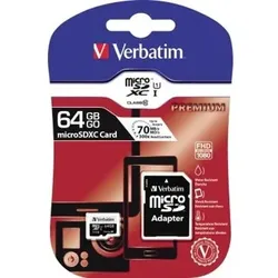 Speicherkarte microSDXC 44084 Class 10 64GB +Adapter