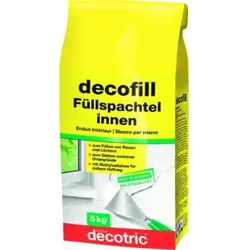 decofill Spachtelmasse innen, 5 kg,Tüte decotric