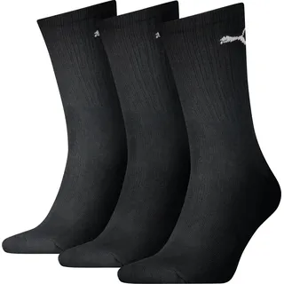 Puma Sport Crew 3er Pack black 43-46