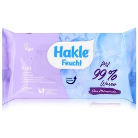 Hakle Feucht Pur mit 99% Wasser 42 Blatt - Toilettenpapier (1er Pack)