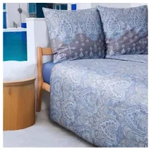 BASSETTI Bettwäsche Isolabella in grau | Gr.: 135x200 cm 80x80 cm)