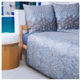 BASSETTI Bettwäsche Isolabella in grau | Gr.: 135x200 cm 80x80 cm)