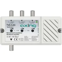 Axing/skt Axing TVS 5-03 Mehrbereichsverstärker 33 dB Antennenverstärker 3-Fach