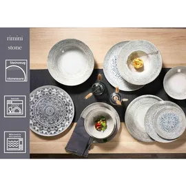 Ritzenhoff & Breker Rimini Platzteller 32 cm grau 6er Set