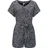 Ragwear Damen kurzer gemusterter Sommer Jumpsuit Bodysuit mit Taillenband Salwin YOUMODO Midnight Gr. XXL - XXL