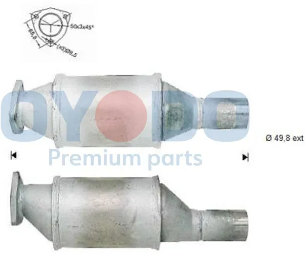 OYODO Katalysator 10n0091oyo für VW