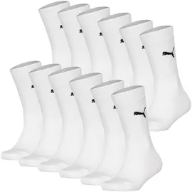 Puma Easy Rider Sneakersocken 12er Pack Weiß 35-38