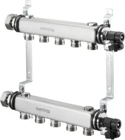 Oventrop Heizkreisverteiler Multidis SH -10 bis +90 GradC, 12 Heizkreise