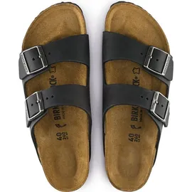 Birkenstock Arizona Nubukleder geölt schmal schwarz 37