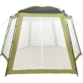 vidaXL Poolzelt Stoff 500 x 433 x 250 cm grau