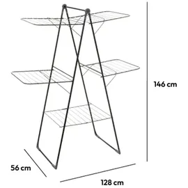 5five simply smart 5five - klappbarer wäscheständer brücke 30m "mojave"