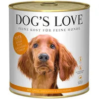 dog ́s love Adult Classic Pute mit Apfel und Zucchini 6 x 800 g