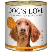 dog ́s love Adult Classic Pute mit Apfel und Zucchini 6 x 800 g