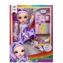 MGA Entertainment Rainbow High Sparkle & Shine Fashion Dolls- Viola (Purple)