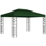 vidaXL Pavillon 3,97 x 2,96 m Grün
