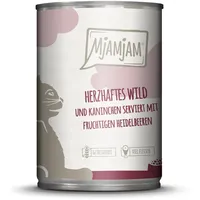 MjAMjAM Wild & Kaninchen an fruchtigen Heidelbeeren 6 x