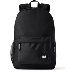 Tagesrucksack WEEKEND OFFENDER "LARGE BACKPACK Unisex", Gr. B/H: 14.5cm x 45cm, ONESIZE, schwarz ripstop, Polyester, Rucksäcke, Rucksack unisex, Bagpack, Tagesrucksack, Outdoor, Laptoptasche, Sale