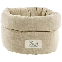 Alvi Utensilo Slub Muslin , beige , Baumwolle,Polyester Ø: 19