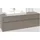 Villeroy & Boch Collaro Waschtischunterschrank C026B0AH 160x54,8x50cm, Waschtisch links, LED-Beleuchtung 12W, Wine red