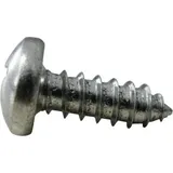 TOOLCRAFT Din7981 C-h 2,2x4,5 Linsenblechschrauben 2.2mm 4.5mm Kreuzschlitz Phillips Din 7981 Stahl verzinkt 1St.