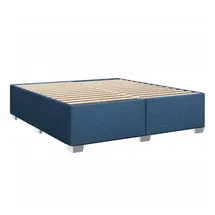vidaXL Bettgestell 200 x 200 cm Blau