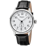 REGENT 11020048 Herrenuhr Handaufzug mit Lederband