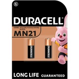 Duracell Specialty Alkaline MN21 Batterie 12 V, 2er-Packung (A23 / 23A / V23GA / LRV08 / 8LR932) entwickelt für die Verwendung in Fernbedienungen, Funktürglocken und Sicherheitssystemen.