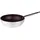 Baldassare Agnelli Pentole Agnelli Linie Aluminium 5 mm Platinum Wok mit Boden 32 cm Silber/schwarz