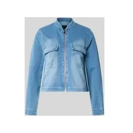 Zero Jeansjacke mit Reißverschluss 40