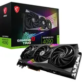 MSI GeForce RTX 4090 Gaming X Trio 24G Gaming Grafikkarte - NVIDIA RTX 4090, 24GB GDDR6X Speicher, 384-bit, 21 Gbps