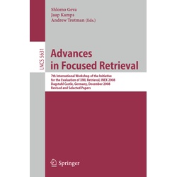Advances In Focused Retrieval, Kartoniert (TB)